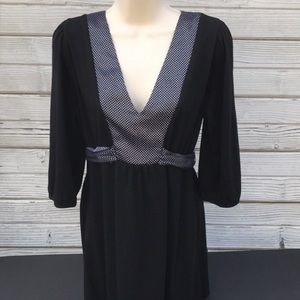 Younique Womens Black Knit Blouse Top XL